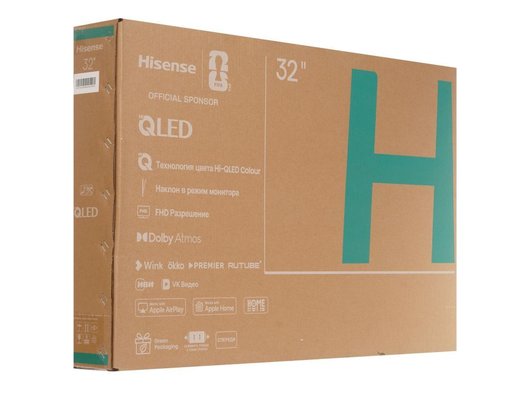Телевизор HISENSE 32A5S 32″, QLED, HomeOS